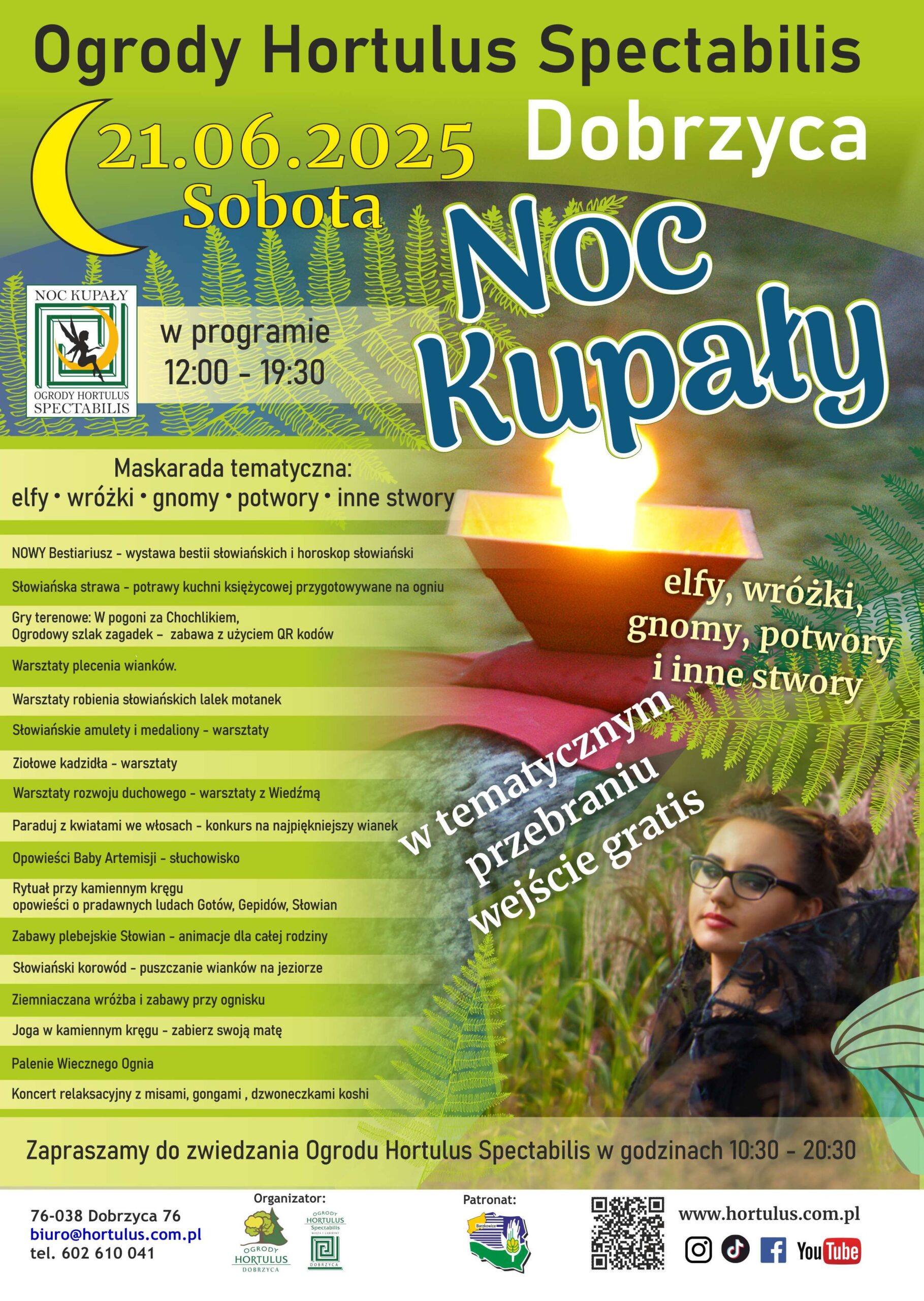 Noc Kupały – jedyna taka noc za dnia! Sprawdź program tego wyjątkowego wydarzenia!
