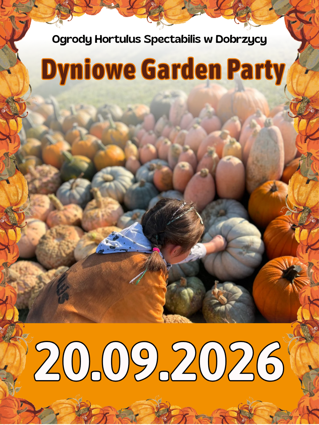 Dyniowe Garden Party – świętujemy jesień razem!