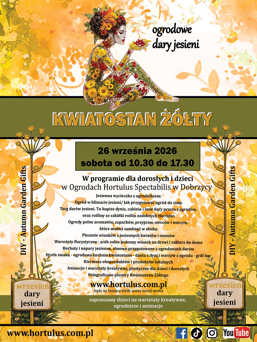 program kwiatostanu dary jesieni hortulus